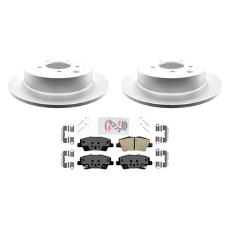 AmeriBRAKES® - AmeriPRO™ Plain Rear Brake Kit with Ceramic Pads