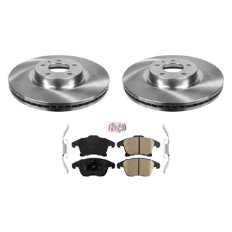 AmeriBRAKES® - AmeriPRO™ Plain Front Brake Kit with Ceramic Pads