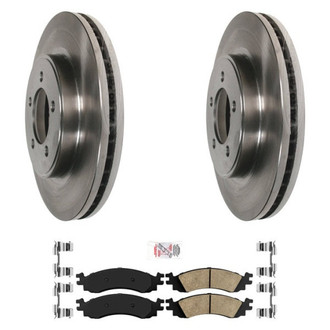 AmeriBRAKES® - AmeriPRO Brake Rotors with Brake Pads