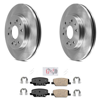 AmeriBRAKES® - AmeriPRO Brake Rotors with Brake Pads