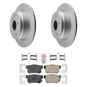AmeriBRAKES® - AmeriPRO™ Plain Rear Brake Kit with Ceramic Pads