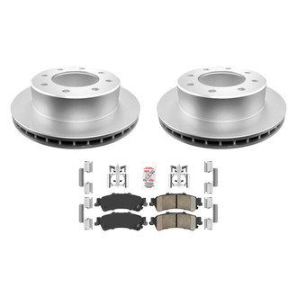 AmeriBRAKES® - AmeriPRO™ Plain Rear Brake Kit with Ceramic Pads