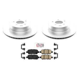 AmeriBRAKES® - AmeriPRO™ Plain Rear Brake Kit with Ceramic Pads