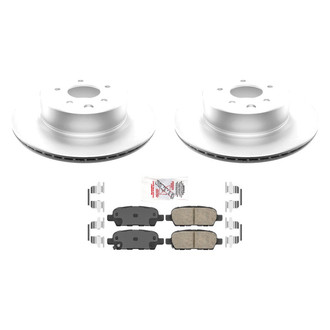 AmeriBRAKES® - AmeriPRO™ Plain Rear Brake Kit with Ceramic Pads