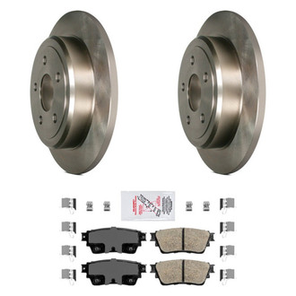 AmeriBRAKES® - AmeriPRO Brake Rotors with Brake Pads