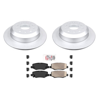 AmeriBRAKES® - AmeriPRO™ Plain Rear Brake Kit with Ceramic Pads