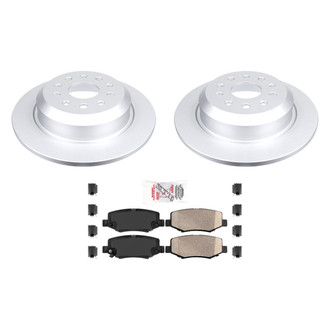 AmeriBRAKES® - AmeriPRO™ Plain Rear Brake Kit with Ceramic Pads