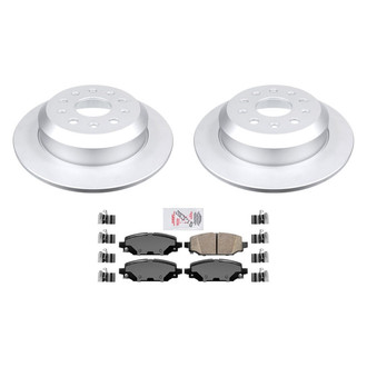 AmeriBRAKES® - AmeriPRO™ Plain Rear Brake Kit with Ceramic Pads