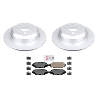 AmeriBRAKES® - AmeriPRO™ Plain Rear Brake Kit with Ceramic Pads