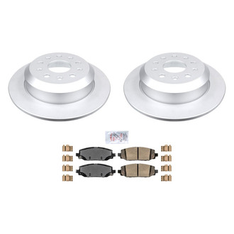 AmeriBRAKES® - AmeriPRO™ Plain Rear Brake Kit with Ceramic Pads