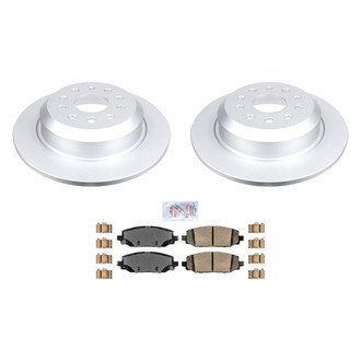 AmeriBRAKES® - AmeriPRO™ Plain Rear Brake Kit with Ceramic Pads