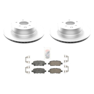 AmeriBRAKES® - AmeriPRO™ Plain Rear Brake Kit with Ceramic Pads