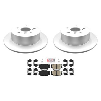 AmeriBRAKES® - AmeriPRO™ Plain Rear Brake Kit with Ceramic Pads
