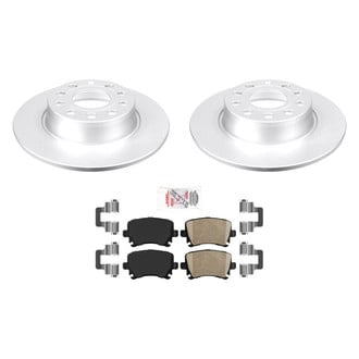 AmeriBRAKES® - AmeriPRO™ Plain Rear Brake Kit with Ceramic Pads