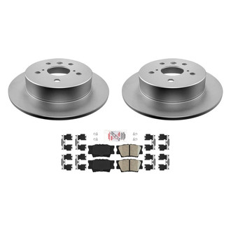 AmeriBRAKES® - AmeriPRO™ Plain Rear Brake Kit with Ceramic Pads