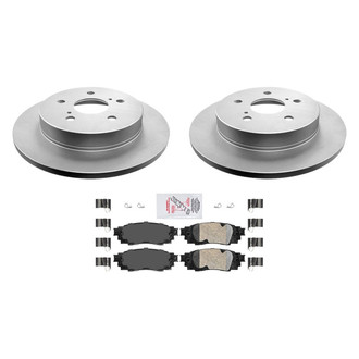 AmeriBRAKES® - AmeriPRO™ Plain Rear Brake Kit with Ceramic Pads