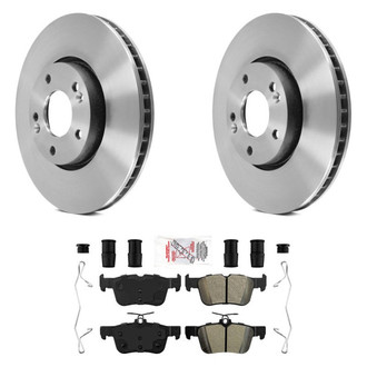 AmeriBRAKES® - AmeriPLATINUM Brake Rotors with Brake Pads