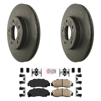 AmeriBRAKES® - AmeriPLATINUM Brake Rotors with Brake Pads