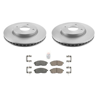 AmeriBRAKES® - AmeriPRO™ Plain Front Brake Kit with Ceramic Pads