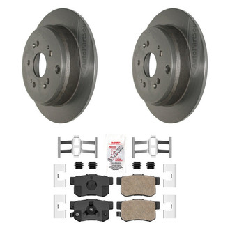 AmeriBRAKES® - AmeriPLATINUM Brake Rotors with Brake Pads