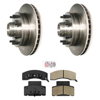 AmeriBRAKES® - AmeriPRO Brake Rotors with Brake Pads