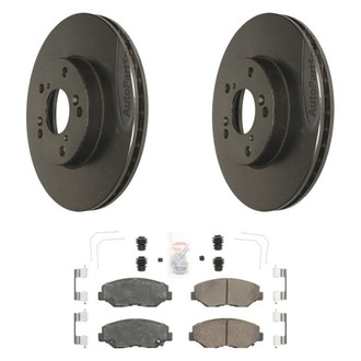 AmeriBRAKES® - AmeriPLATINUM Brake Rotors with Brake Pads