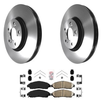AmeriBRAKES® - AmeriPLATINUM Brake Rotors with Brake Pads