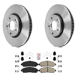 AmeriBRAKES® - AmeriPLATINUM Brake Rotors with Brake Pads