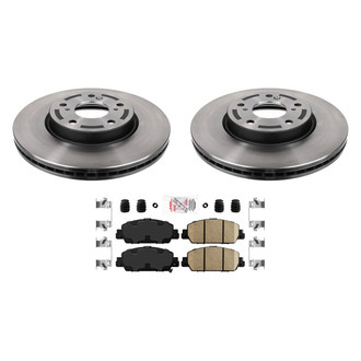 AmeriBRAKES® - AmeriPLATINUM™ Front Brake Kit with Ceramic Pads