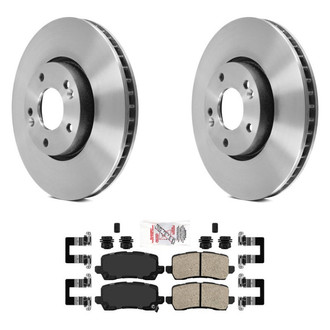 AmeriBRAKES® - AmeriPLATINUM Brake Rotors with Brake Pads