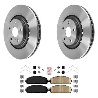 AmeriBRAKES® - AmeriPLATINUM Brake Rotors with Brake Pads