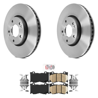 AmeriBRAKES® - AmeriPLATINUM Brake Rotors with Brake Pads