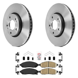 AmeriBRAKES® - AmeriPLATINUM Brake Rotors with Brake Pads