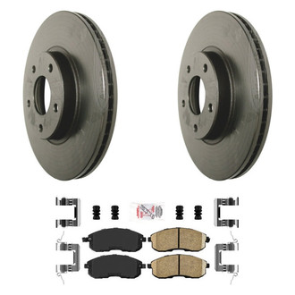 AmeriBRAKES® - AmeriPLATINUM Brake Rotors with Brake Pads
