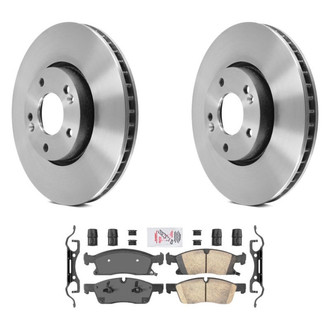 AmeriBRAKES® - AmeriPLATINUM Brake Rotors with Brake Pads