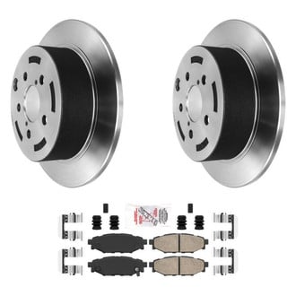 AmeriBRAKES® - AmeriPLATINUM Brake Rotors with Brake Pads