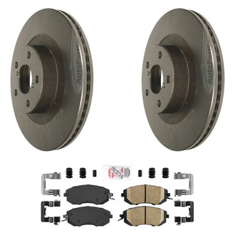 AmeriBRAKES® - AmeriPLATINUM Brake Rotors with Brake Pads