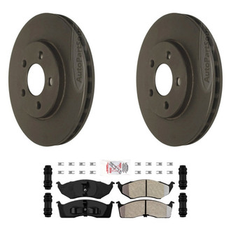 AmeriBRAKES® - AmeriPLATINUM Brake Rotors with Brake Pads