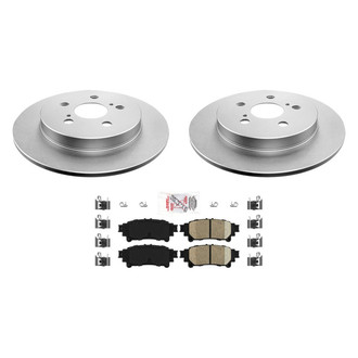 AmeriBRAKES® - AmeriPRO™ Plain Rear Brake Kit with Ceramic Pads