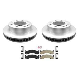 AmeriBRAKES® - AmeriPRO™ Plain Front Brake Kit with Ceramic Pads
