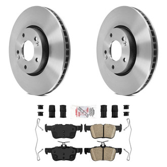 AmeriBRAKES® - AmeriPLATINUM Brake Rotors with Brake Pads