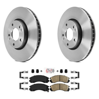 AmeriBRAKES® - AmeriPLATINUM™ Front Brake Kit with Ceramic Pads