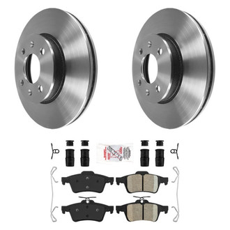 AmeriBRAKES® - AmeriPLATINUM Brake Rotors with Brake Pads
