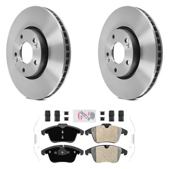 AmeriBRAKES® - AmeriPLATINUM Brake Rotors with Brake Pads