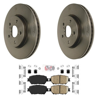 AmeriBRAKES® - AmeriPLATINUM™ Front Brake Kit with Ceramic Pads