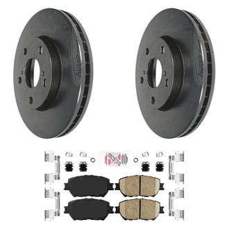AmeriBRAKES® - AmeriPLATINUM™ Front Brake Kit with Ceramic Pads
