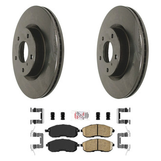 AmeriBRAKES® - AmeriPLATINUM™ Front Brake Kit with Ceramic Pads