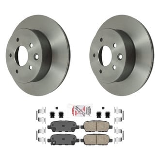 AmeriBRAKES® - AmeriPLATINUM Brake Rotors with Brake Pads
