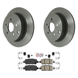 AmeriBRAKES® - AmeriPLATINUM Brake Rotors with Brake Pads