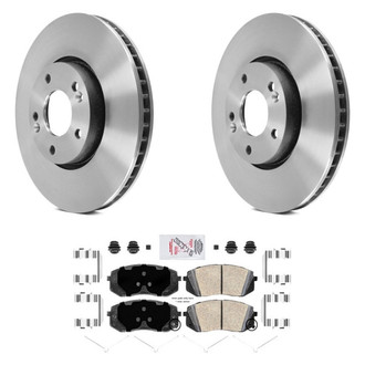 AmeriBRAKES® - AmeriPLATINUM Brake Rotors with Brake Pads
